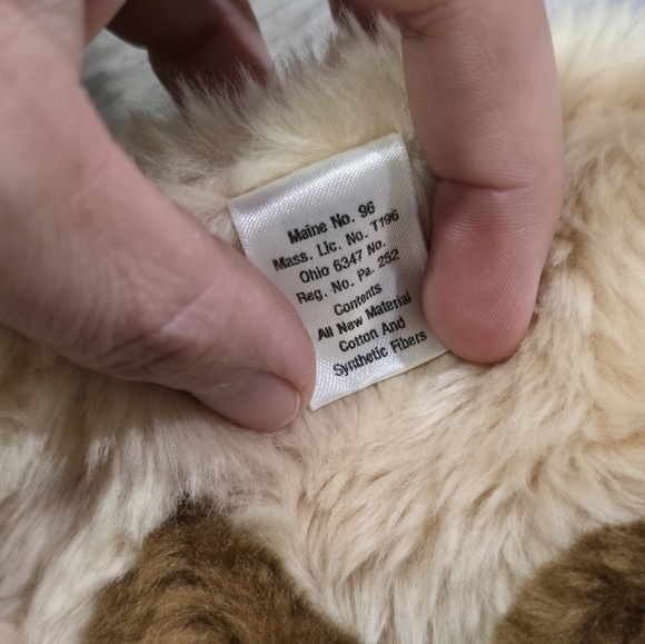 Vintage Hallmark Stuffables Siamese Cat Christmas Stocking 1982 - Picture 3 of 8